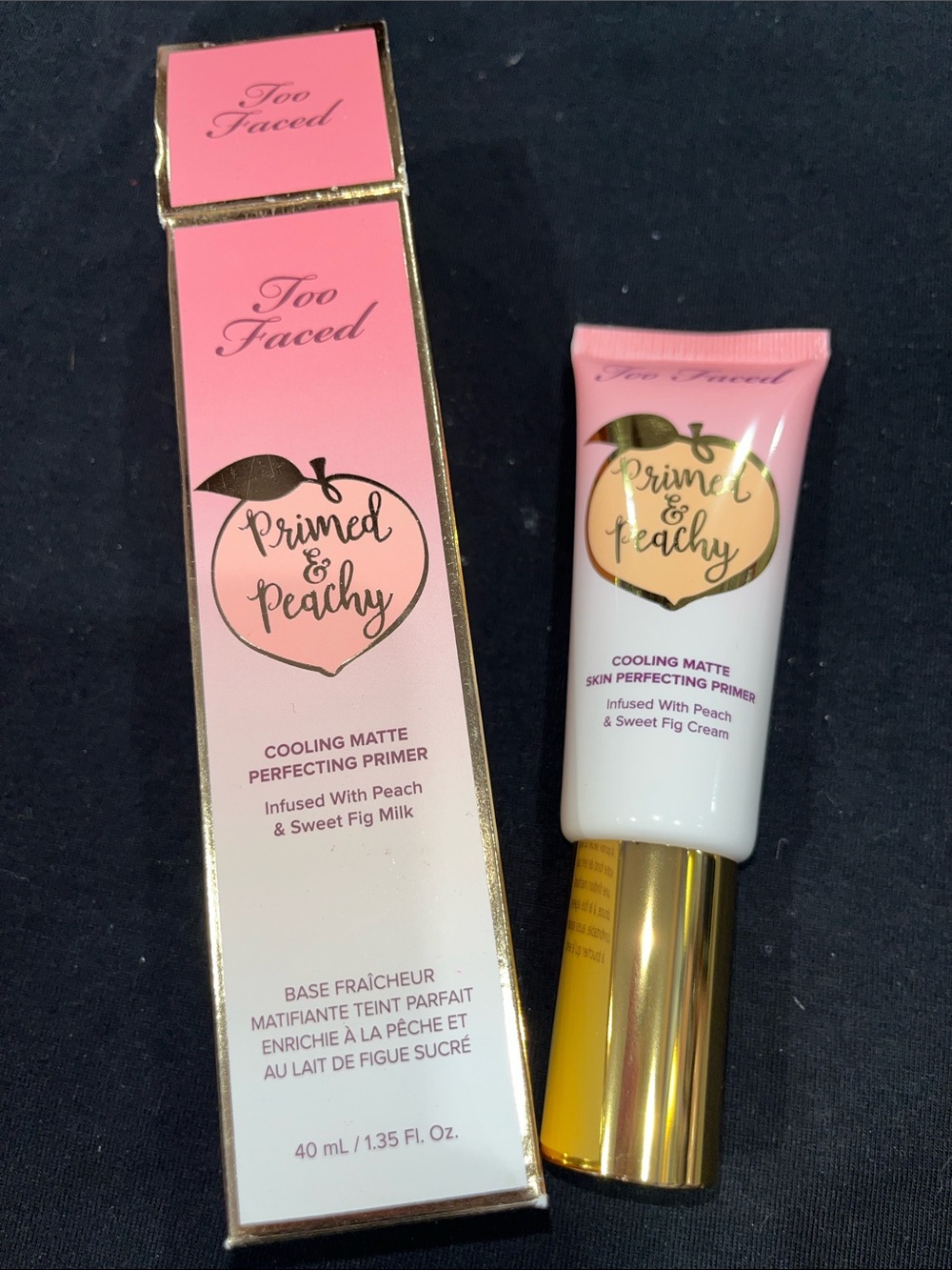💕NEW FULL SIZE TOO FACED PRIMED AND PEACHY COOLING MATTE PRIMER💕